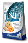 N&D OCEAN CODFISH PUMPKIN PUPPY MED/MAX 2.5KG XIRA TROFI SKuLOu